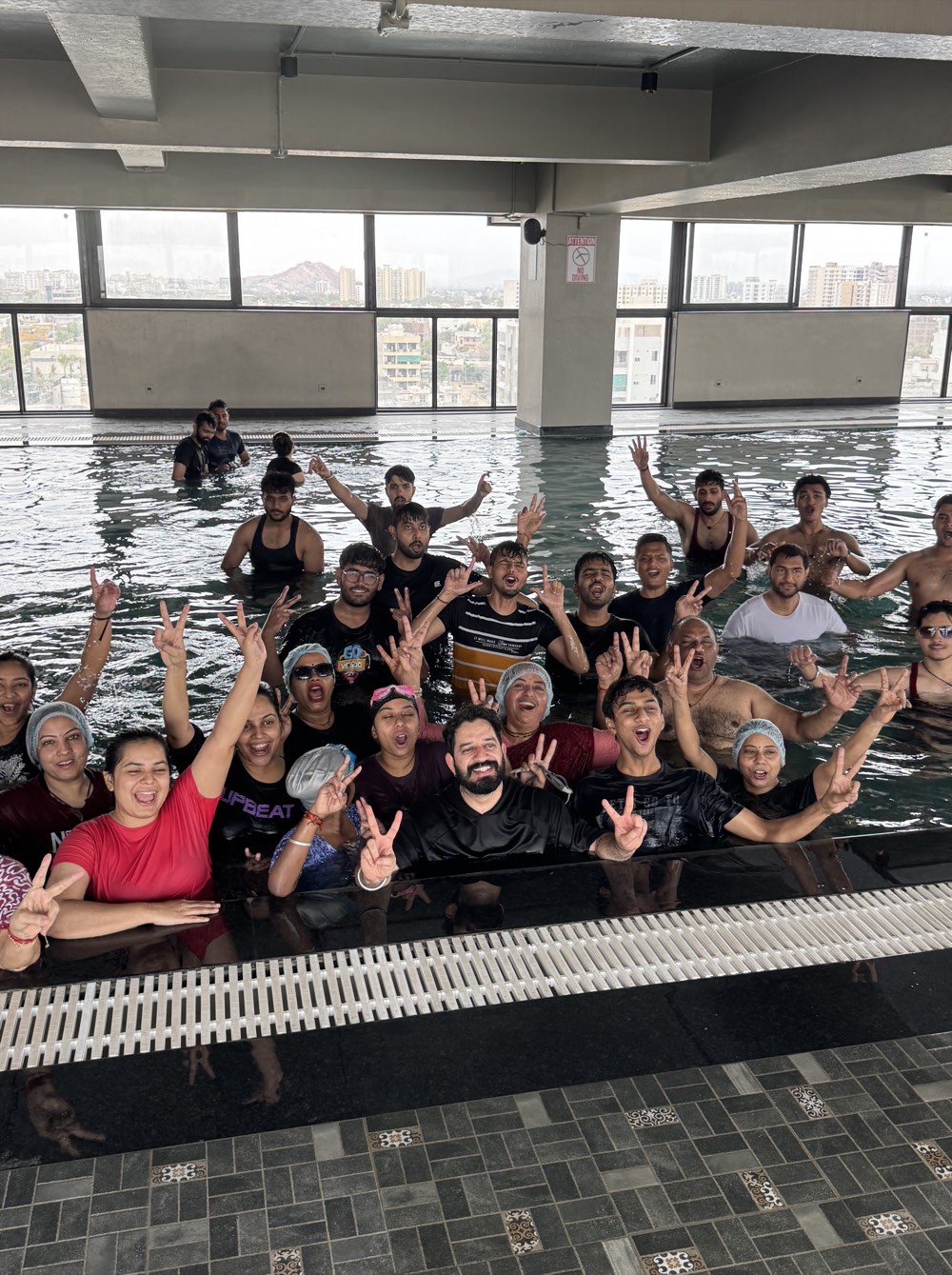 Aqua Zumba, Jagatpura: antimatterfit event