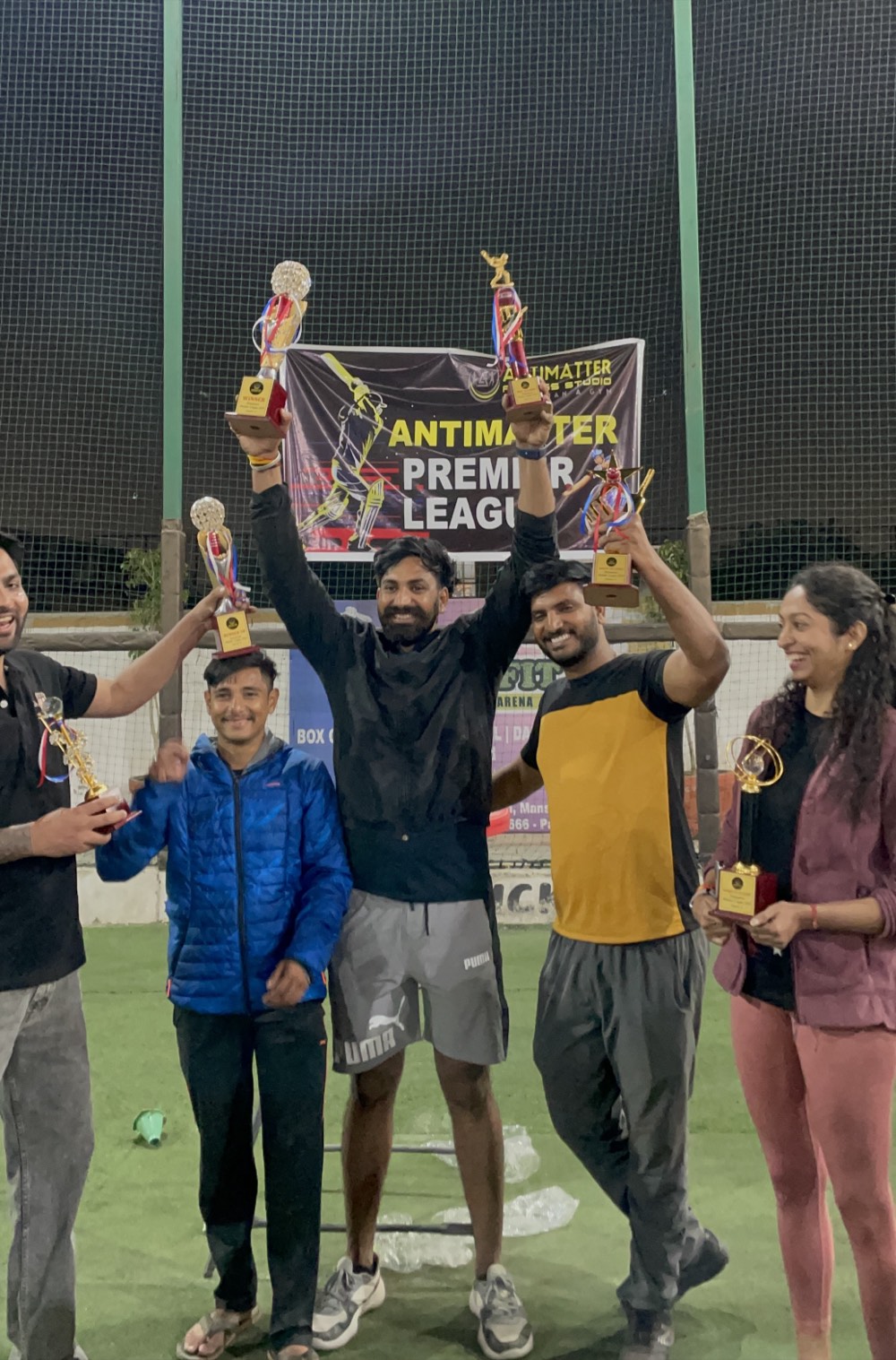 Cricket, Mansarovar: antimatterfit event