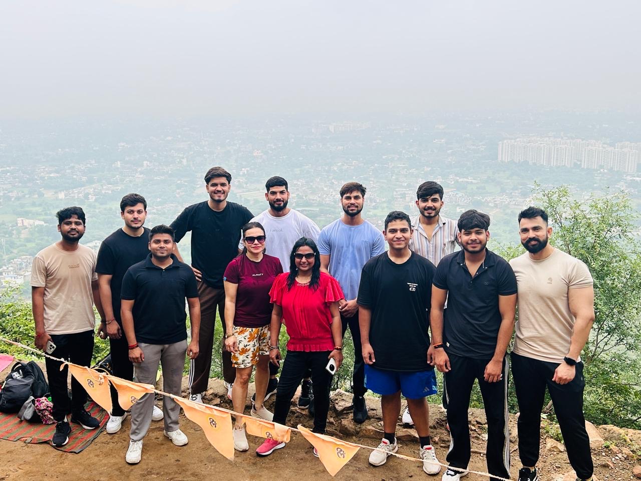 Group trek, Jagatpura: antimatterfit event