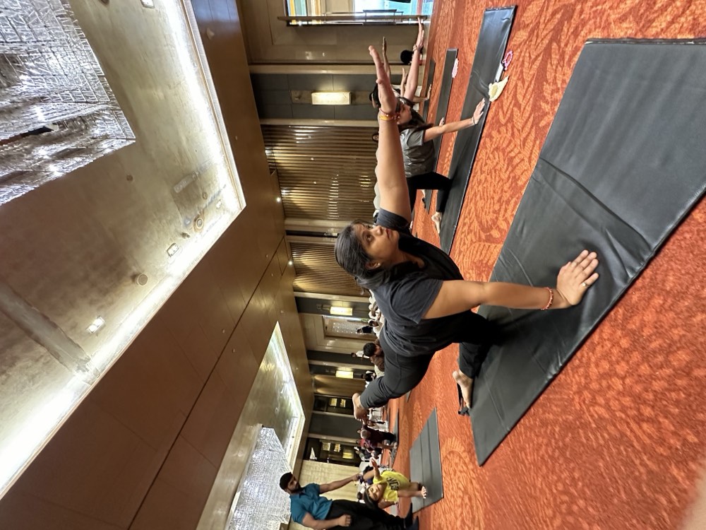 International Yoga Day, Jaipur: antimatterfit event